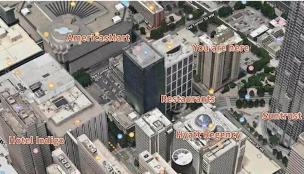 Cozy View Downtown Atlanta Condo المظهر الخارجي الصورة